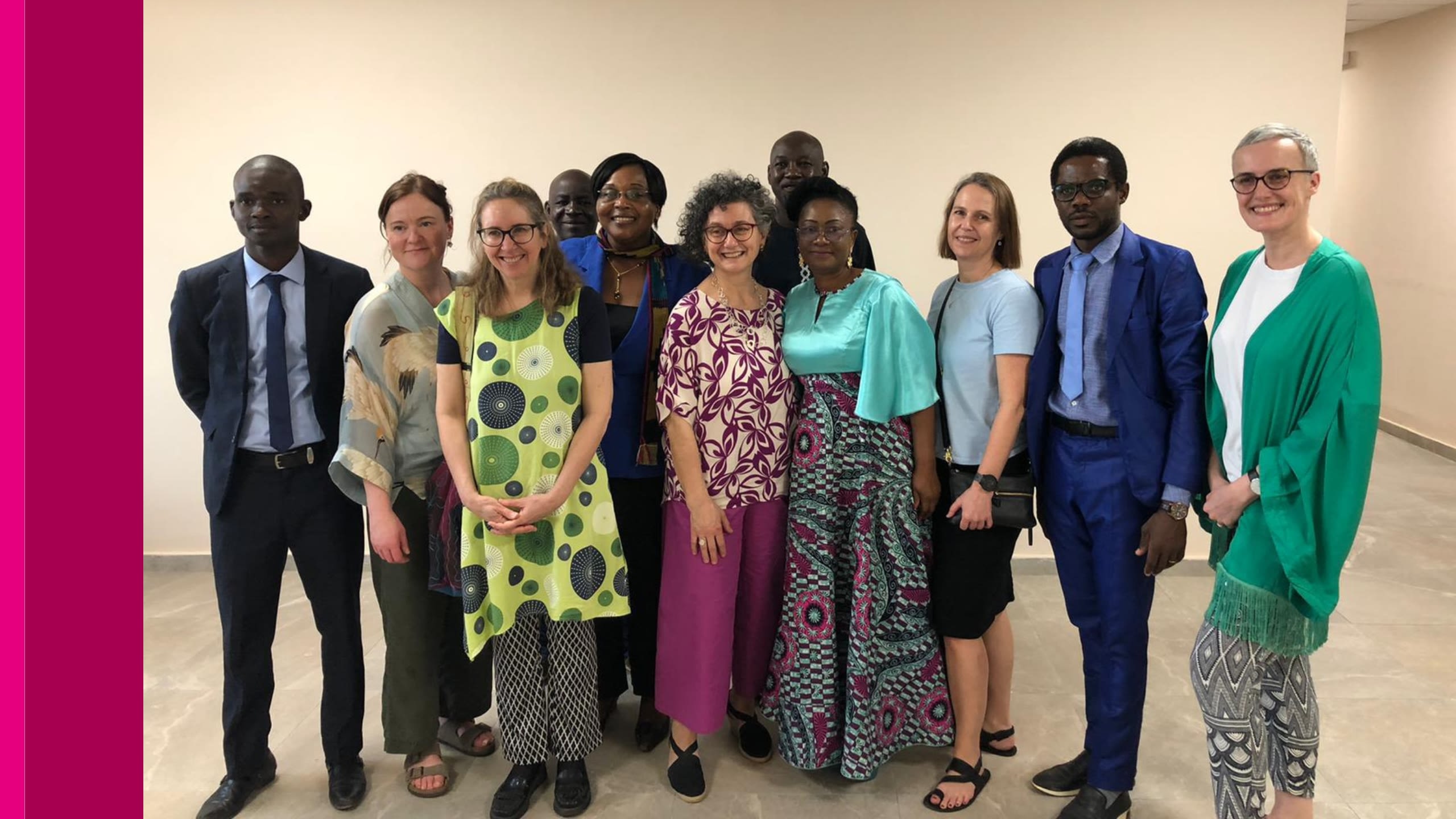 A group of people in Côte d’Ivoire