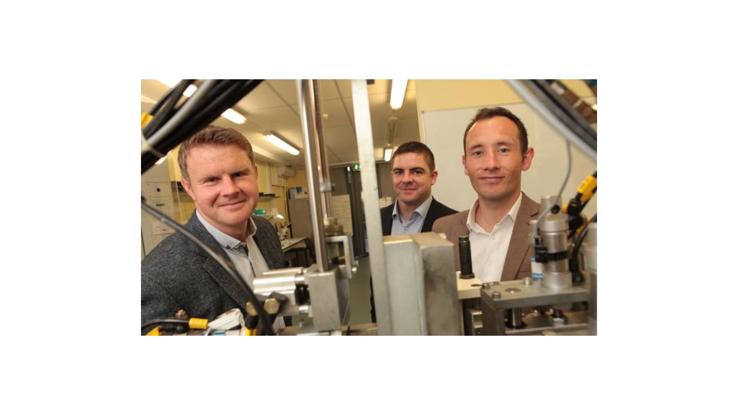 Picture of Embo Medical team, which spun out of University of Galway in 2012, was founded by Wayne Allen, Liam Mullins and Colin Forde.