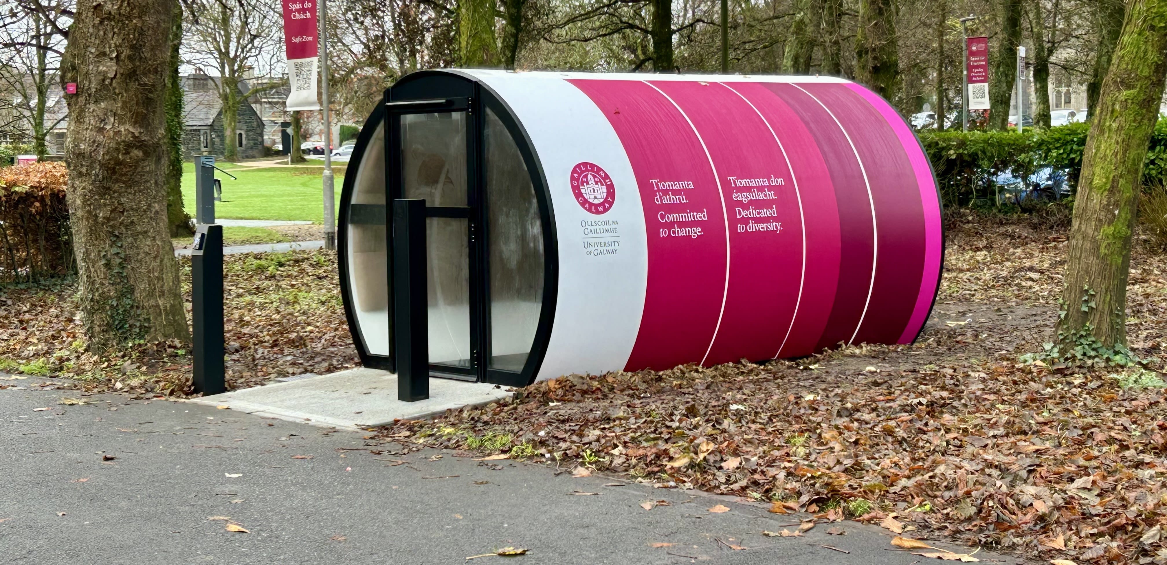Accessible Outdoor Pod University of Galway
