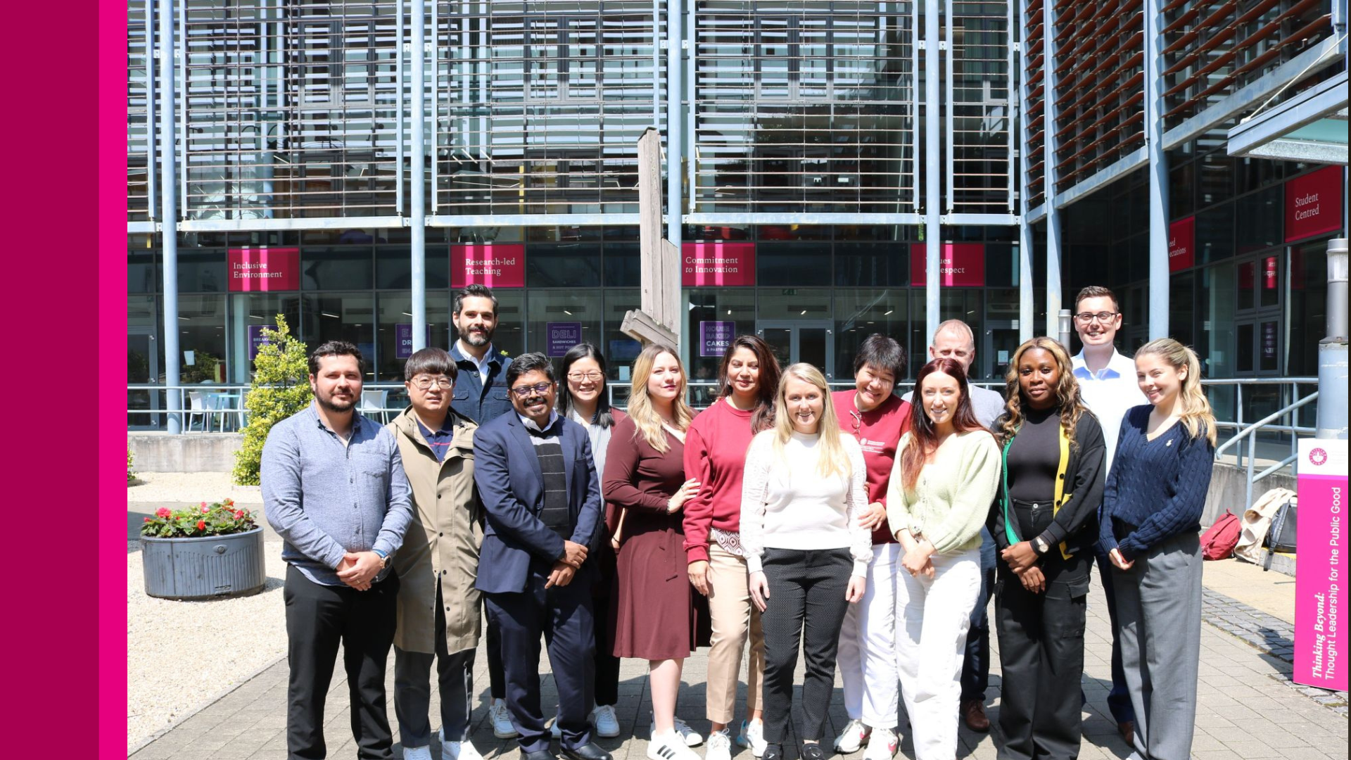 Global Team Returns to Campus to Strengthen International Connections
