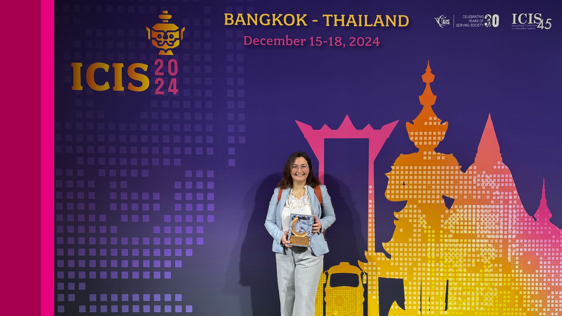 Dr Anastasia Griva Honoured with AIS Women’s Network Outstanding Educator Award