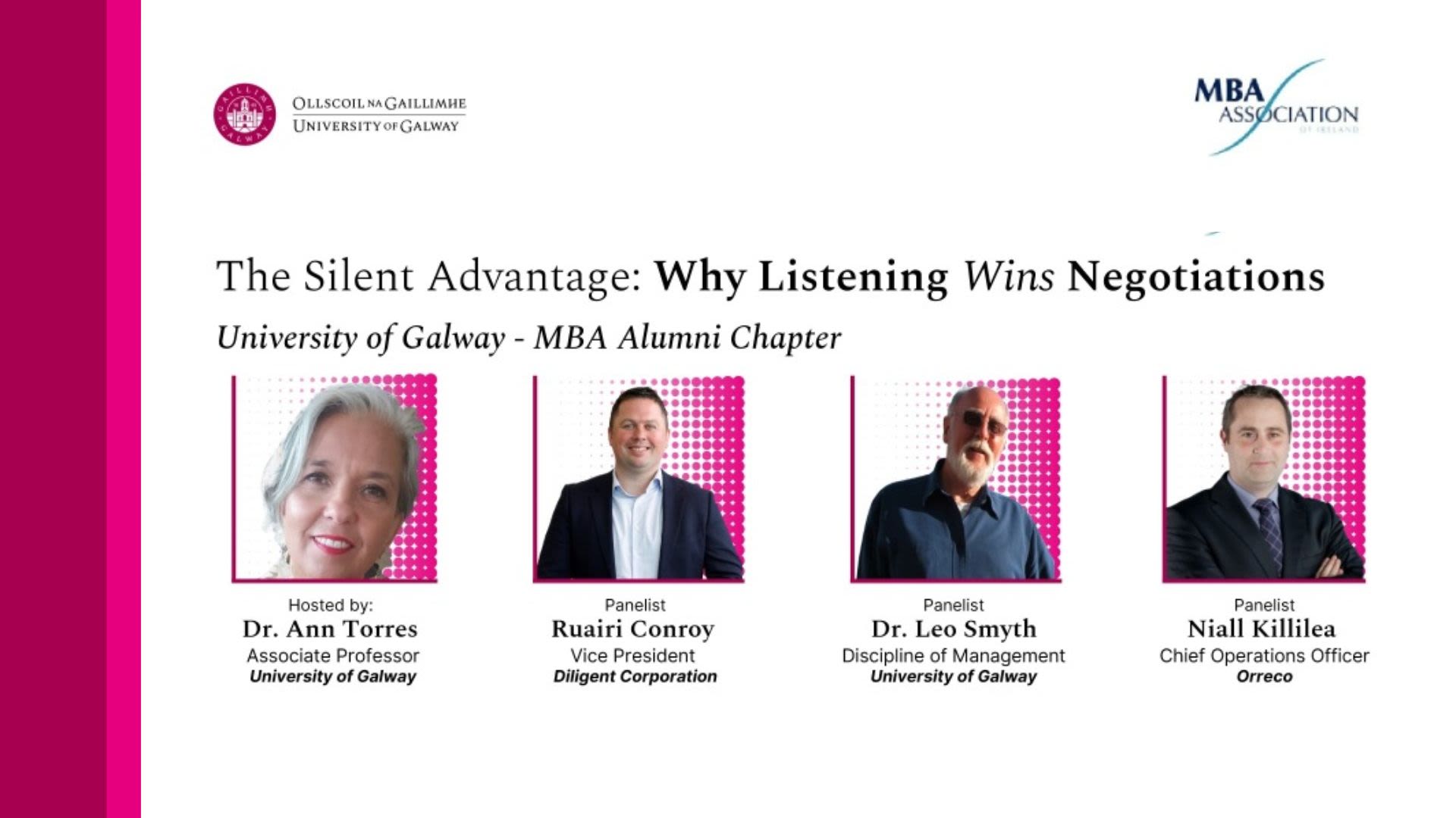 The Silent Advantage:  Why Listening Wins Negotiations. 