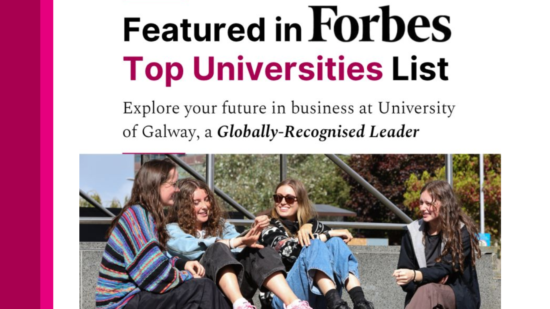Global Recognition from Forbes