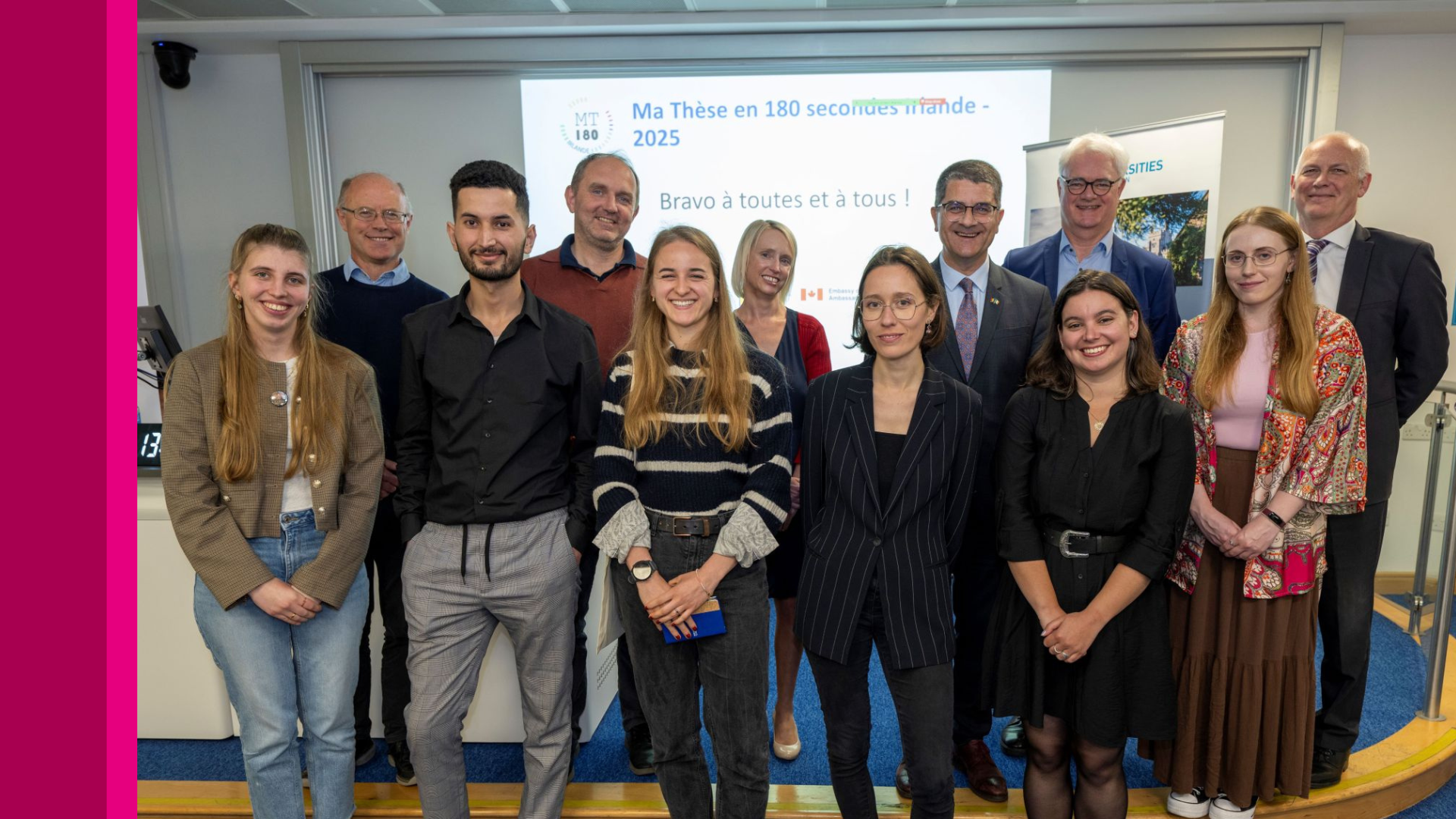 Celebrating Research Excellence: University of Galway Hosts MT180 and Wins Top Francophonie Prize